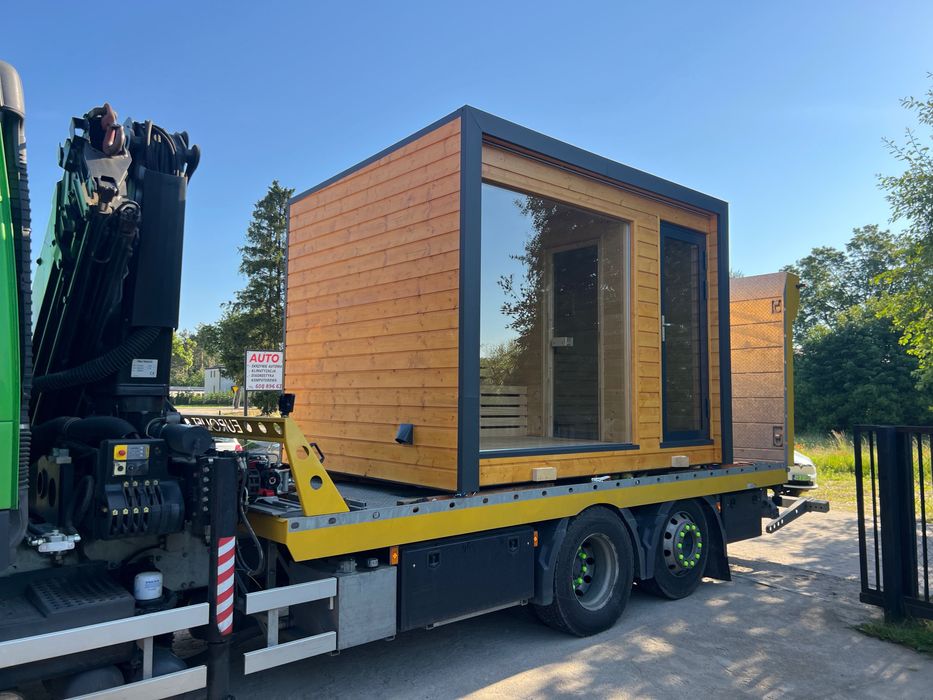 Usługi HDS transport Łodzi, domki, kontenery.