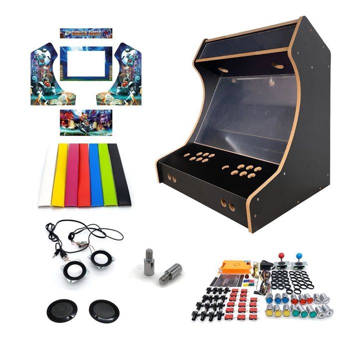 Máquina bartop arcade com jogos