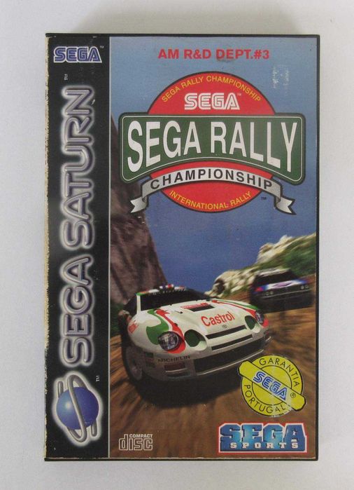 SEGA SATURN - Sega Rally Championship (Inclui Um Manual)