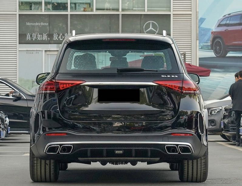 Обвес GLE 63 AMG для Mercedes GLЕ-Class W167 бампер диффузор решетка