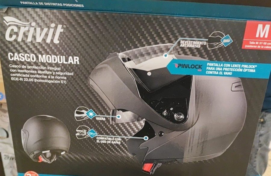 Capacete modular Novo nunca utilizado