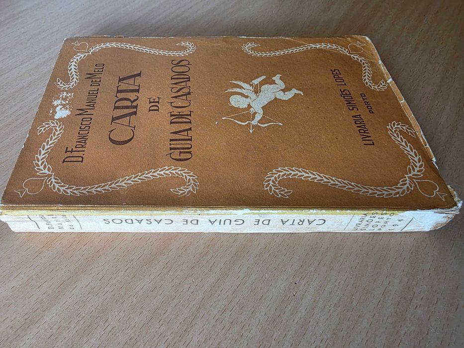 Livro "Carta de Guia de Casados" de D. Francisco Manuel de Melo