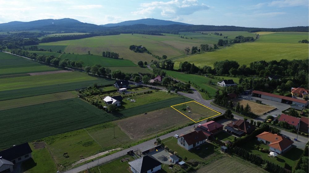 Wyjątkowa Działka Budowlana 1529 m z Widokiem na Ślężę / Oleszna