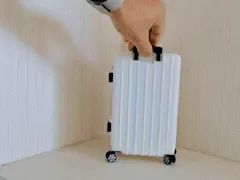 Decorative Travel Suitcase Miniature