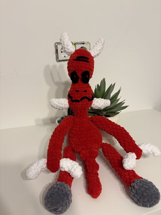 Domino na szydełku, 50cm, na zamówienie!