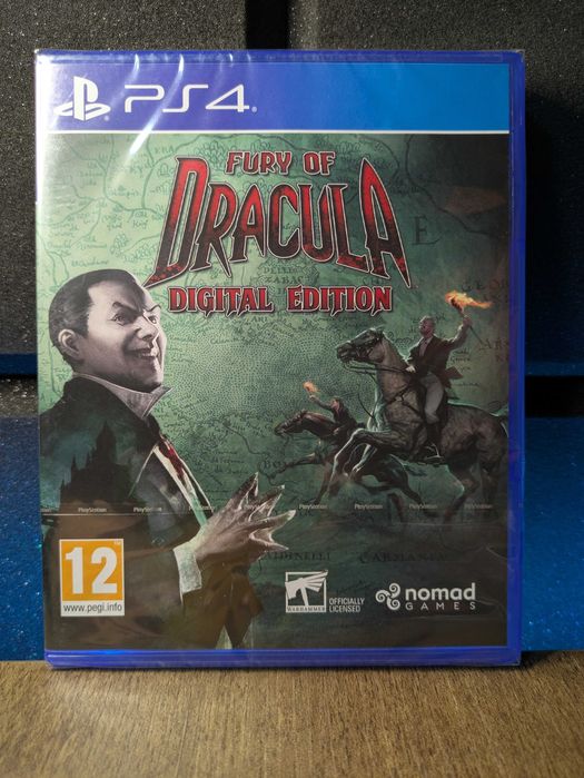 Fury of Dracula PS4 / PS5 gra bazująca na planszówce dla kilku graczy