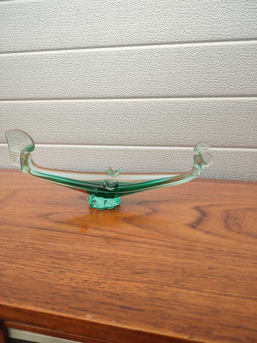 Patera Murano / Popielnica - Etykieta - Design - vintage -