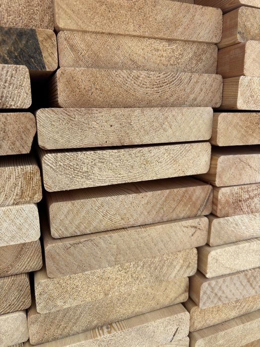 Deska Tarasowa Modrzew Syberyjski Gładka 27x140x4000