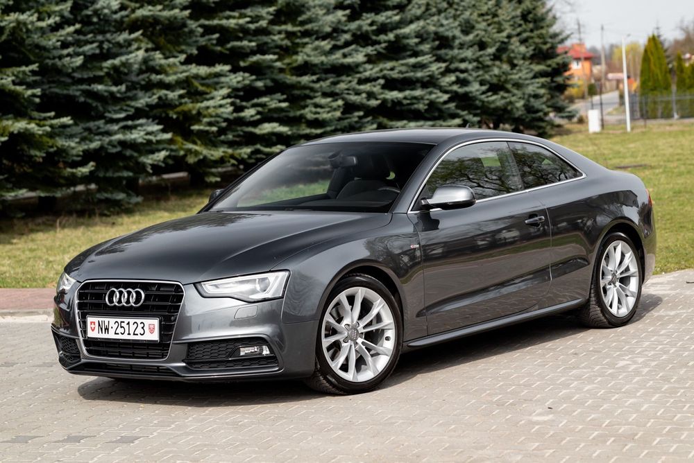 Audi A5 Coupé 1.8T 170KM Xenon Półskóra Tempomat Navi Klima Serwis