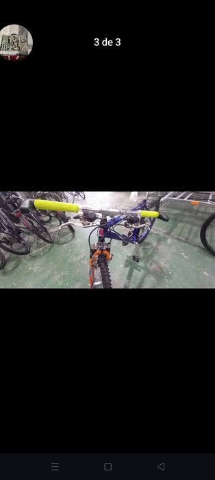 BTT barata para ir e vir.