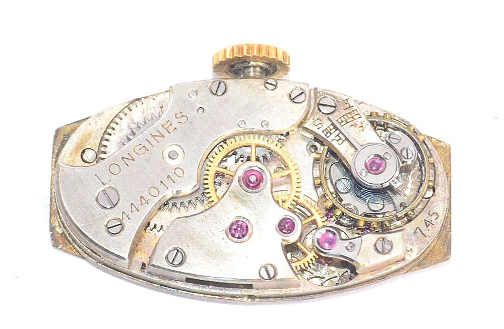 Movimento de Relogio Longines  Ouro 18 Quilates