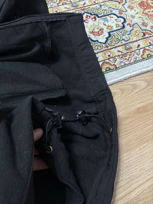 Тактична куртка на флісі софтшел з капюшоном під шеврони військова