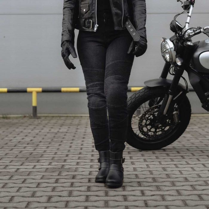 Spodnie motocyklowe damskie Ozone Agness Jeans r.28/32 Nowe / Sklep