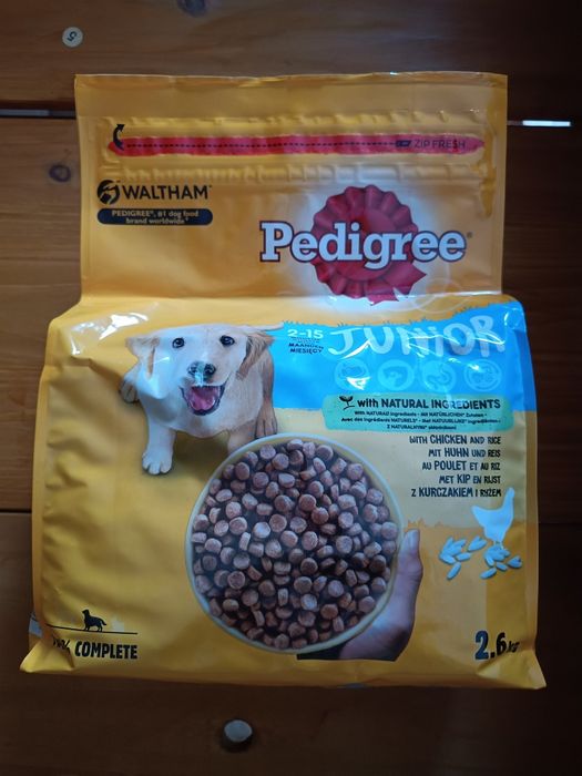 Karma dla psa Pedigree junior 2, 6 kg