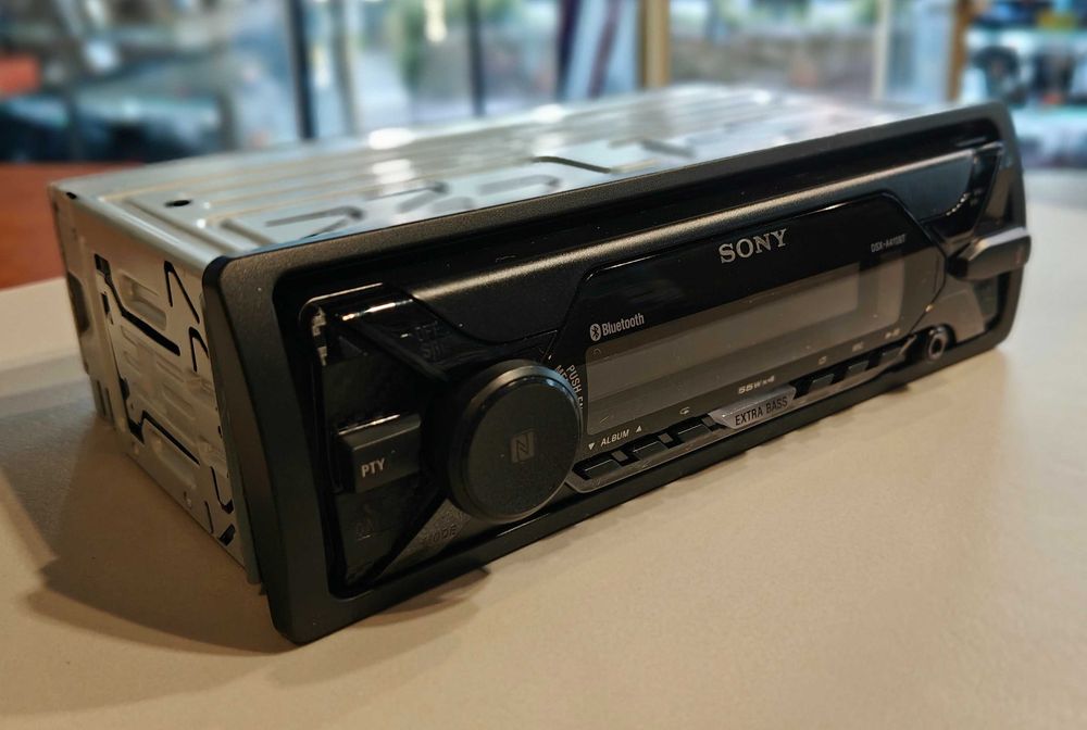 Radio samochodowe SONY DSX-A410BT/ Radio FM-MW-LW/ Bluetooth/ USB-AUX z przodu/ Stan BDB/ Okazja!