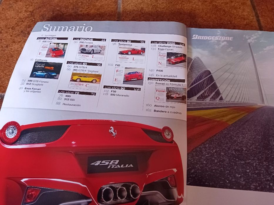 Ferrari, tudo sobre Ferrari + Ferrari 60 anos mito, revistas antigas