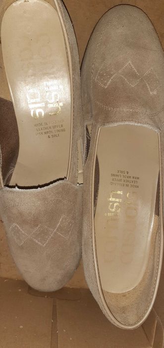 Skórzane półbuty 38 st idealny