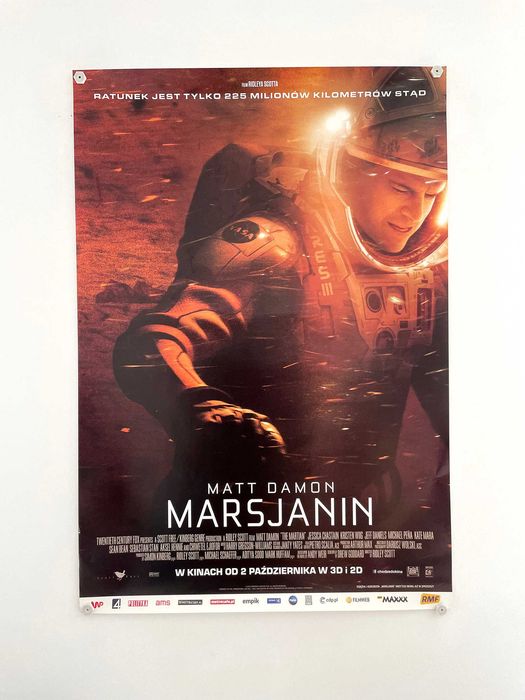 Marsjanin - Plakat kinowy