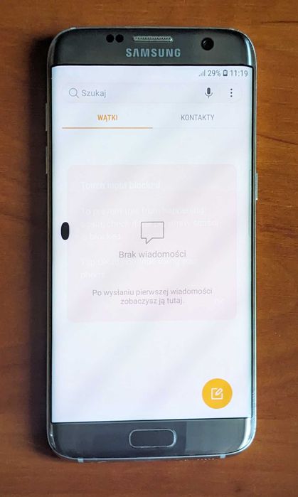 Samsung Galaxy S7 Edge | wybrakowany ekran | simlock