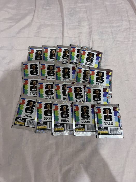 Saquetas cromos mundial 2026