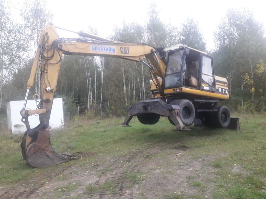 Skup Maszyn Budowlanych Koparek koparko ładowarek cat jcb wszystkie