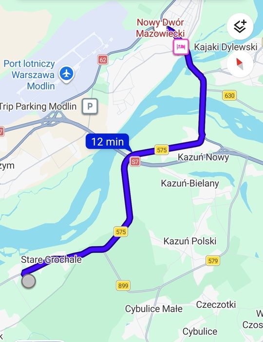 Działka 1100 m² pod wynajem – Nowe Grochale | Parking | Sprzęt | Blisko Modlina - Widok 4
