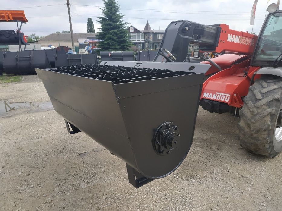 Ковш-миксер ковш - бетономешалка на Manitou, JCB, Dieci и другие