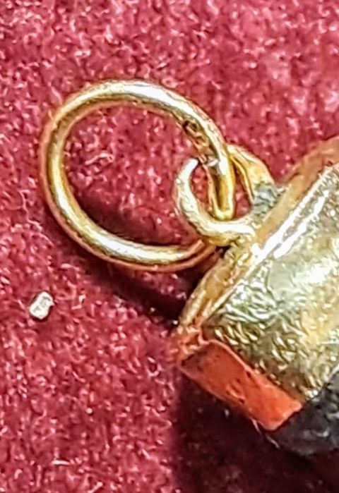 Pendentes Figas em Ouro amarelo de 19,2kt.