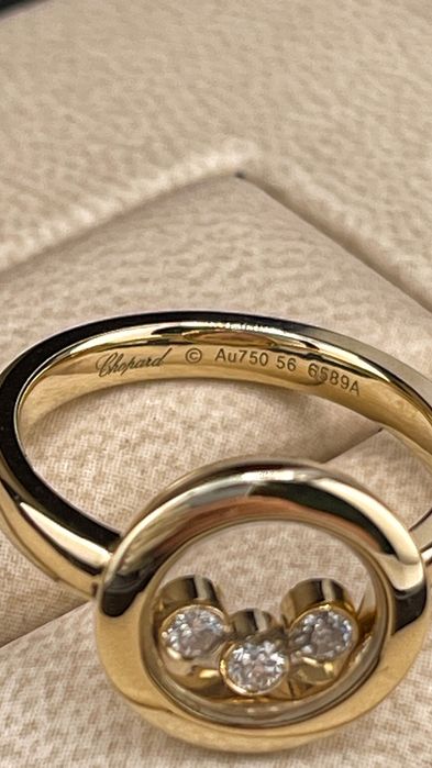 Кольцо Chopard Happy Diamonds