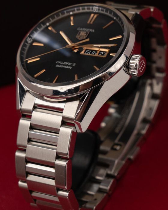 Zegarek męski TAG Heuer Carrera Day Date WAR201C.BA0723
