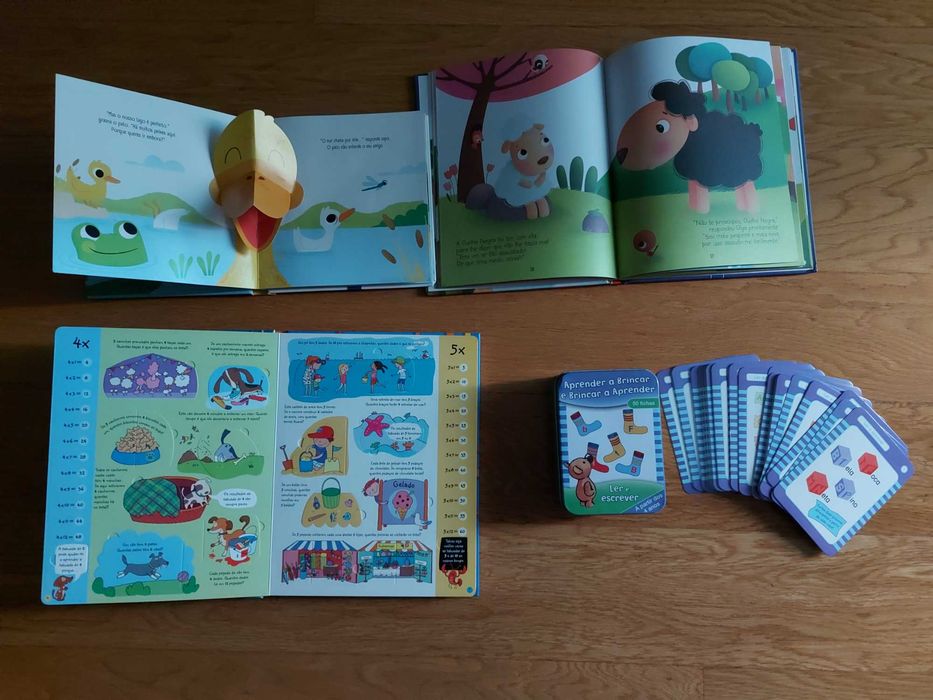 Livros novos variados