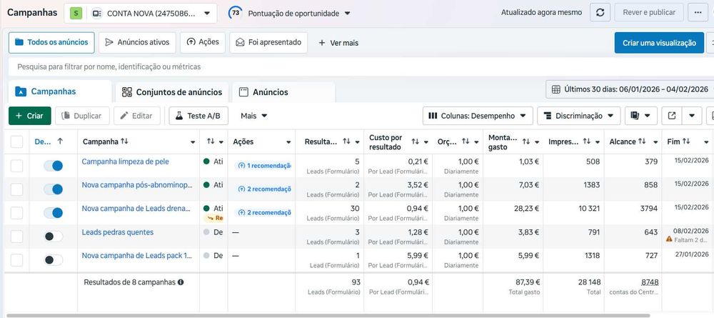 Gestão de tráfego pago e pacotes de perfil google meu negócio +site