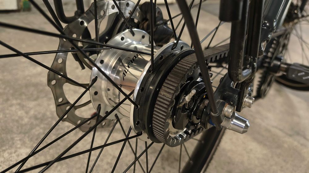 Diamant 247 Alfine Custom jedyny taki trekking commuter gravel