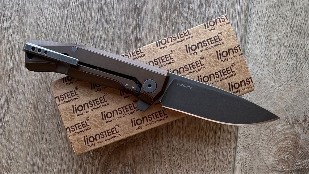 Ніж складаний Lionsteel Myto m390 alluminum
