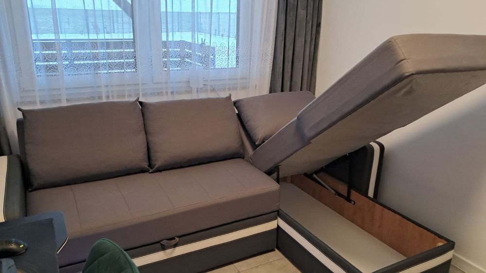 Narożnik z funkcją spania