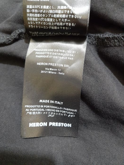 Heron Preston чорний гольф лонгслив чоловічий з вишивкою стиль