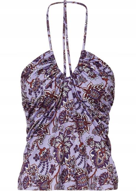B.P.C top wzorzysty marszczenia r.36/38