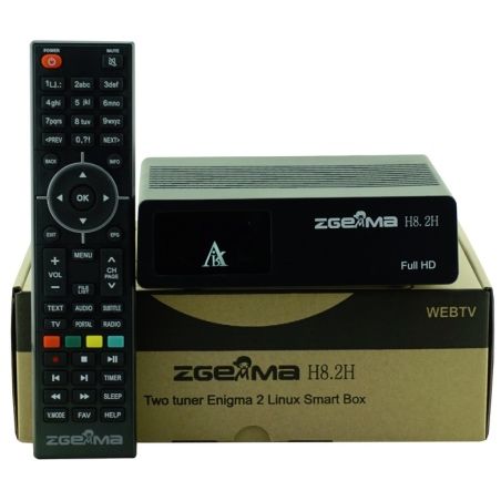 ZGEMMA H8.2H Dekoder + DVB-T2 HEVC Enigma e2