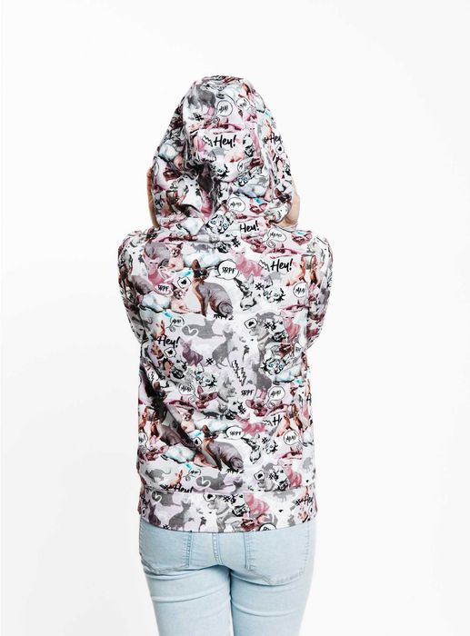 bluza dresowa damska sfinks , devon , kot XS-XXL