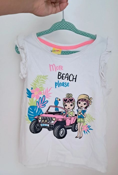 T-shirt 122 dla dziewczynki