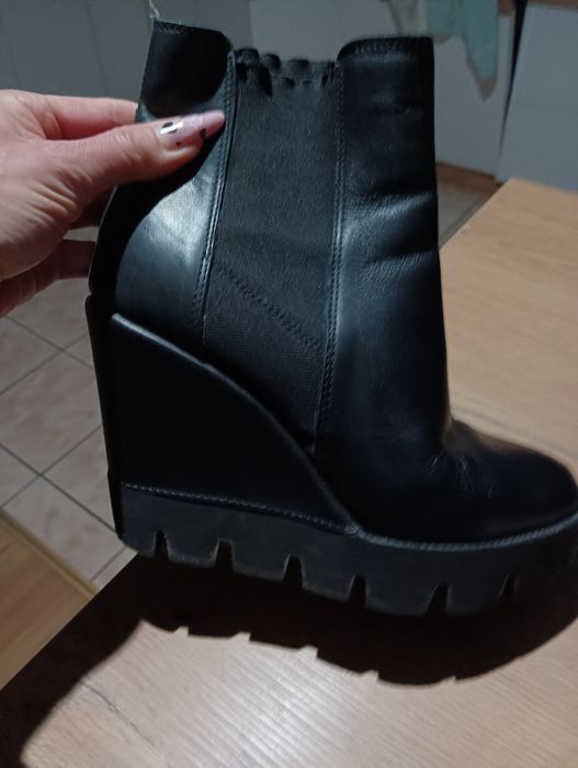 Botki koturn traper Lasocki 38