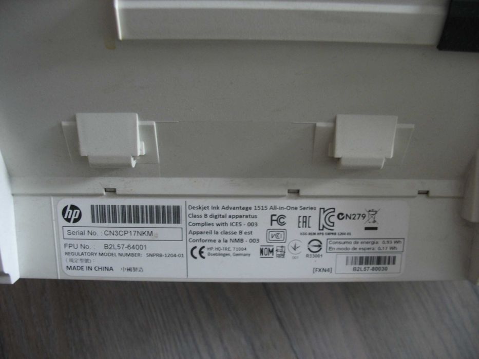 drukarka hp 1515 ink advantage