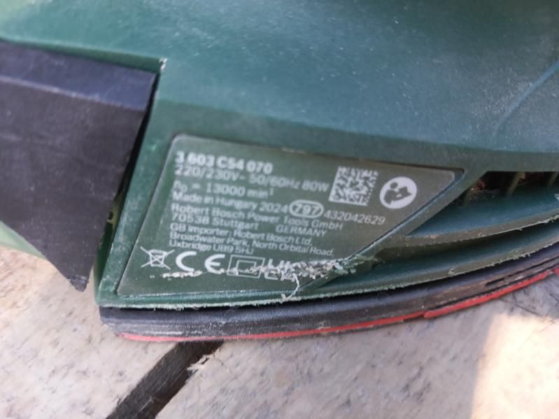 Szlifierka wielofunkcyjna sieciowe Bosch 100 W 230 V
