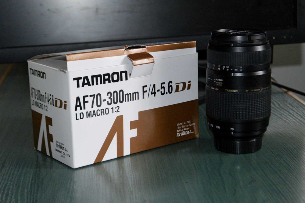 Tamron AF 70-300mm F/4-5.6   Di LD makro 1:2 для Nikon
