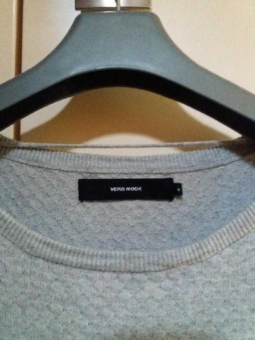 bluzka jasno szara Vero Moda rozmiar  S ,długi rękaw