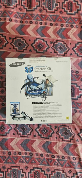 Kit Oculos 3D Samsung + megamind blu-ray (NOVO)