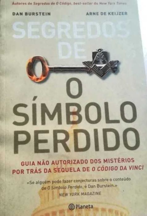 Livro: Segredos de o Símbolo Perdido de Arne de Keizer e Dan Burstein