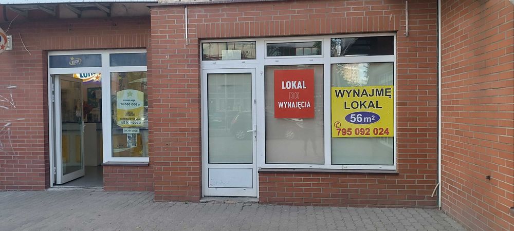 Lokal 56m2 parter do wynajecia