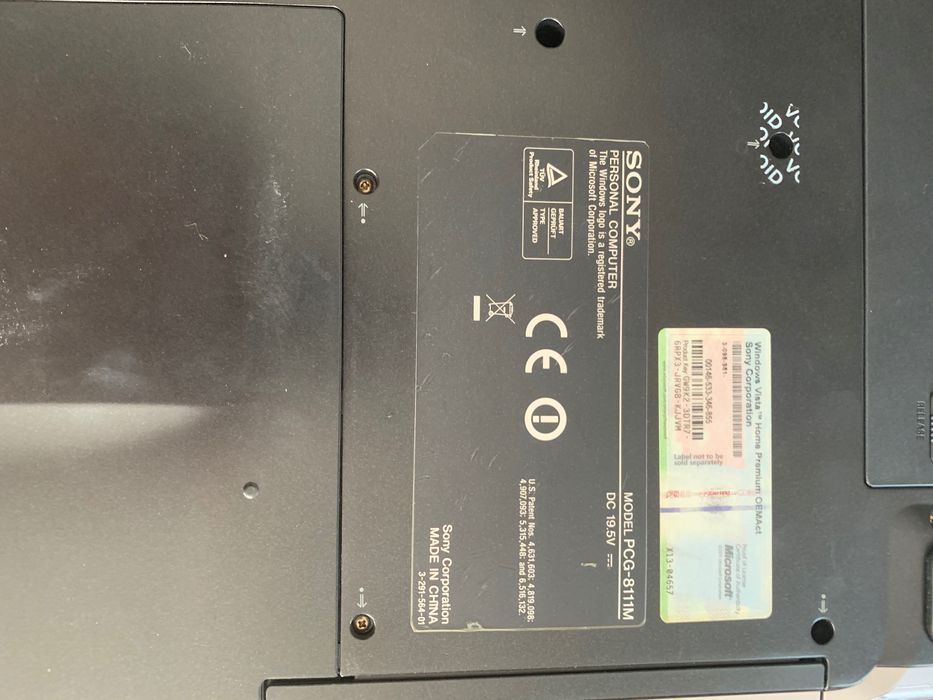 Laptop Sony Vaio 17”