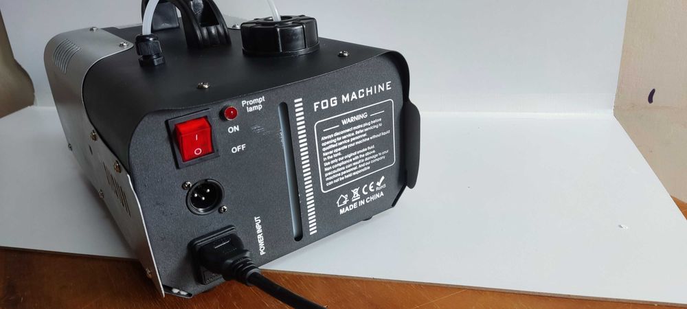 Wytwornica dymu 1200W LED RGB bez pilota DJ klub impreza